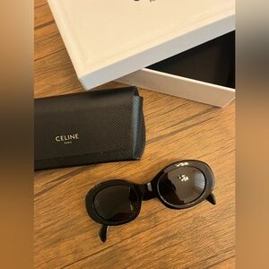 Celine Triomphe Oval Sunglasses